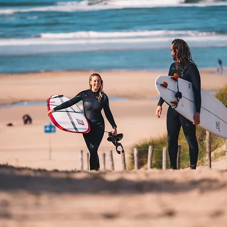 Lüks kamp alanı Surfana Camp Bloemendaal *